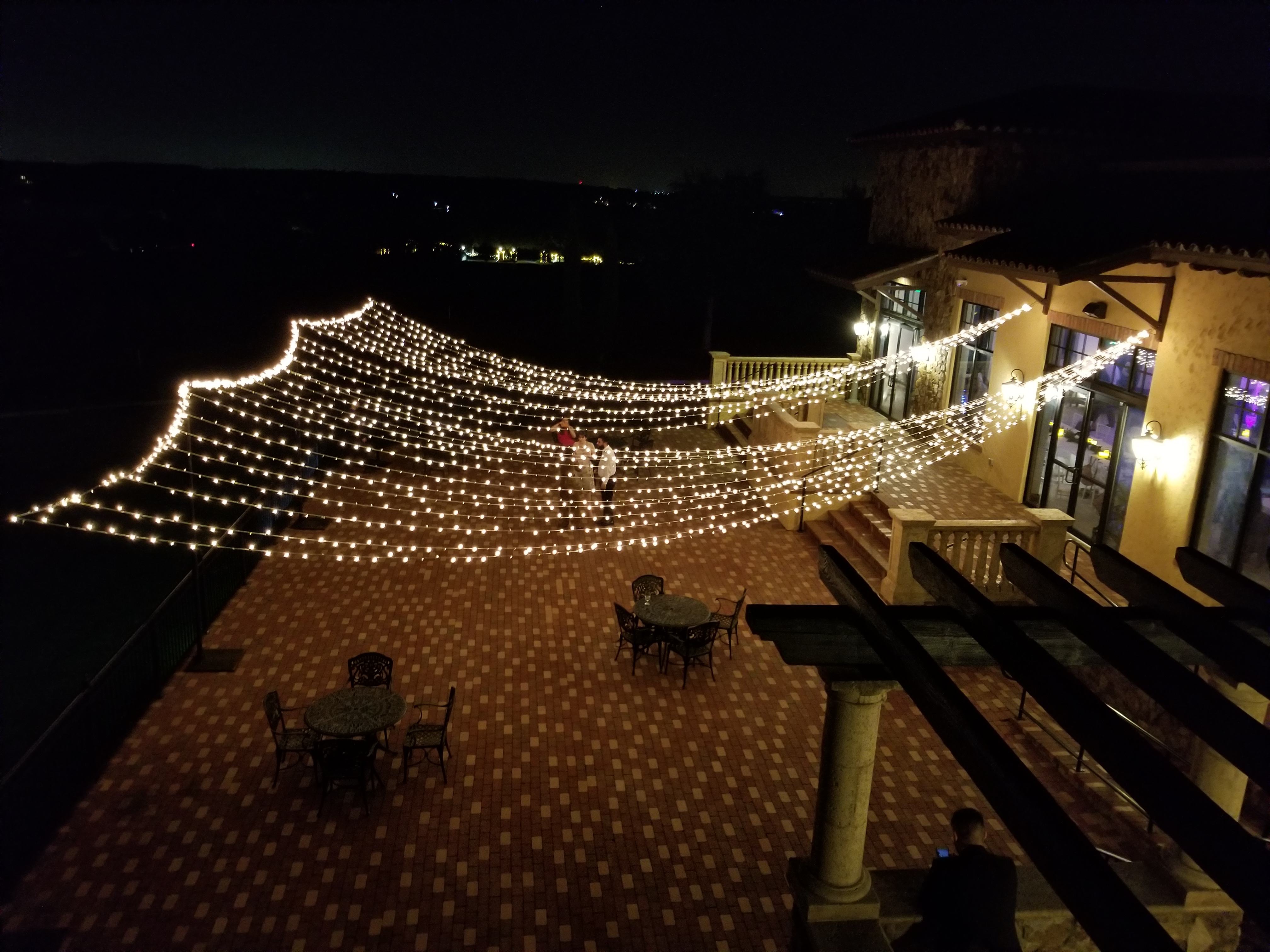 Ballroom Patio Mini Lighting