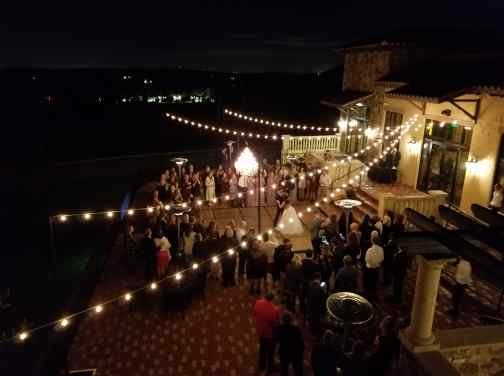 Ballroom Patio Lighting